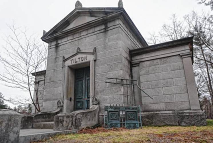 Vandals broke into the Tilton family mausoleum at Park Cemetery Monday night using power tools, according to cemetery officials. The vandals were not caught on camera because there are no surveillance cameras at the cemetery, which may soon change. 