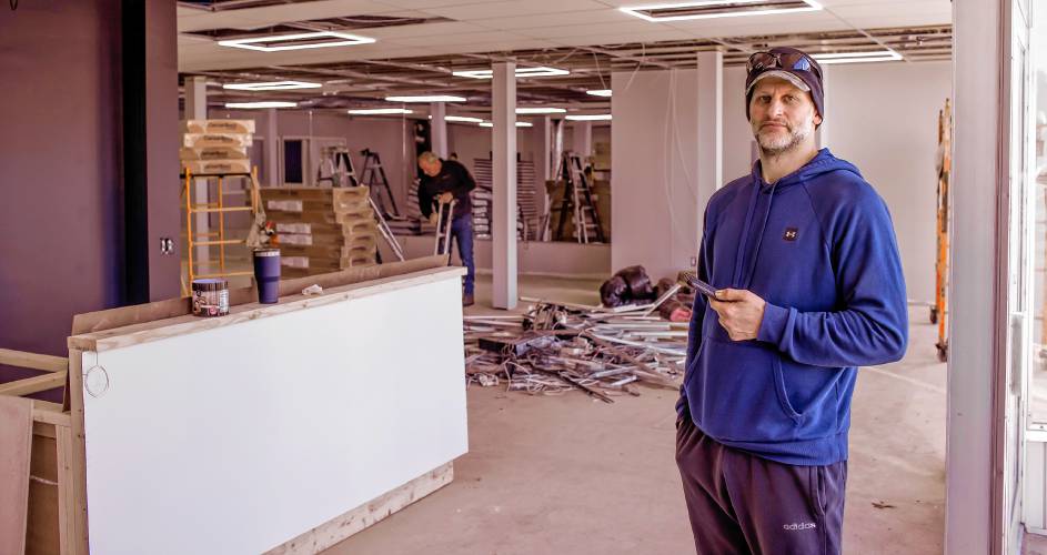 Owner Dustin Rose is hoping for a soft opening of his new fitness center by the end of the month.