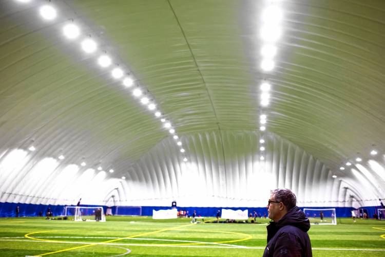 Joel Hatin opened the first SportsDome in Hooksett four years ago. He couldn’t fully anticipate how popular of a location it would become. Now there is another facility in Goffstown.