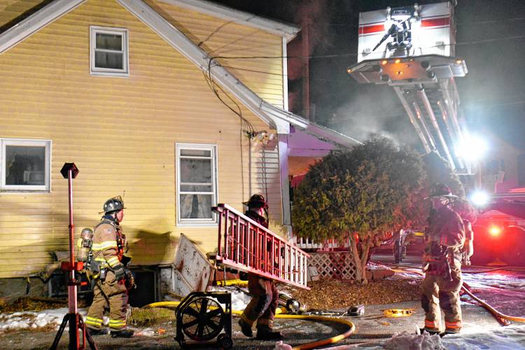 The fire was determined to be accidental, caused by a faulty battery charging set up in the basement, according to Concord Fire Chief John Chisholm. 