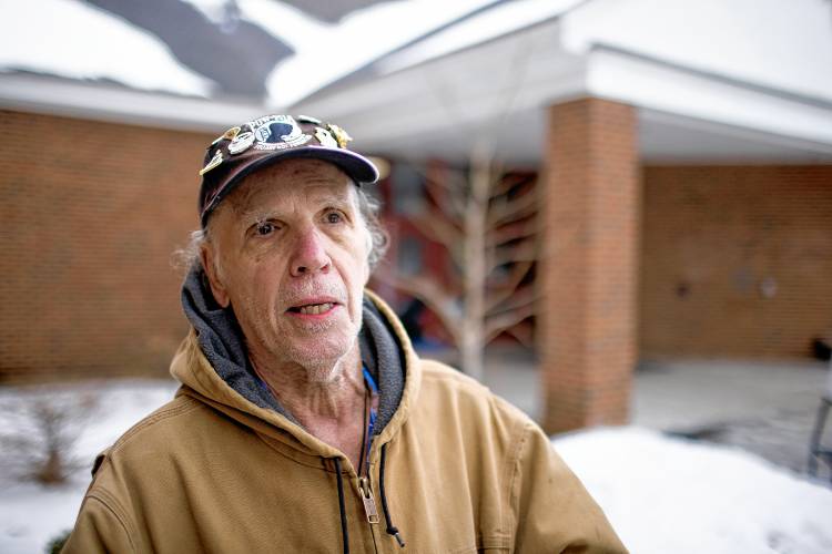 Kendall Cote outside the Pittsfield Middle High School on Tuesday, January 22, 2024.