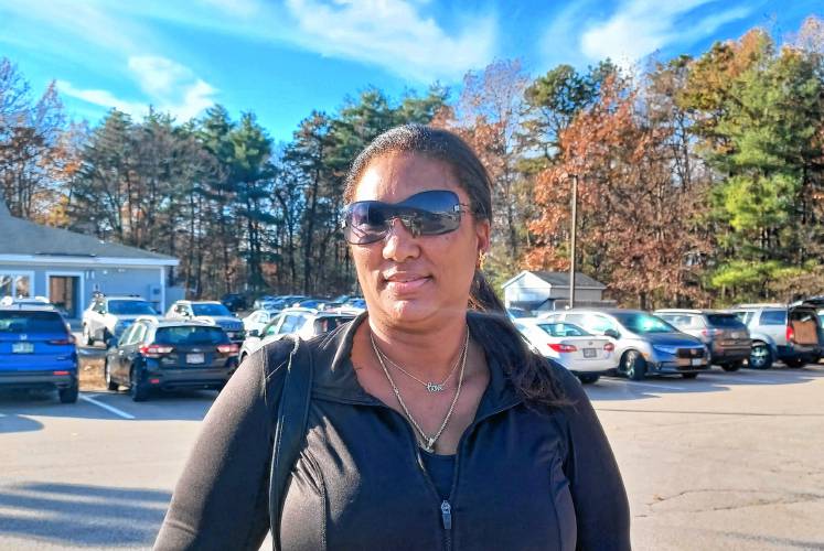 Yesenia Azcona, a 46-year-old woman from Nashua, voted for Kamala Harris because she wanted to support women and because she thought Harris could support the Hispanic community in New Hampshire.
