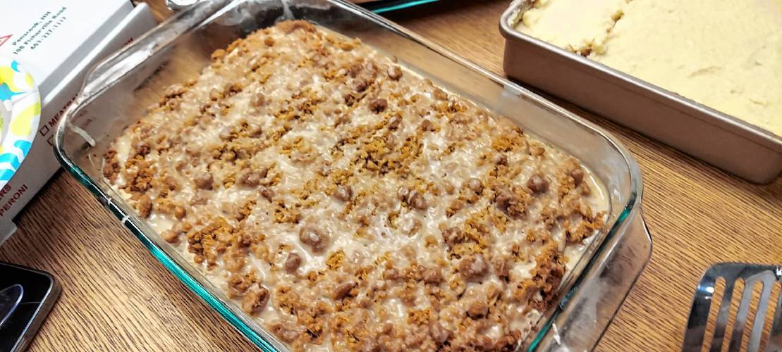 Pumpkin Coffee Cake, by Michaela Towfighi
