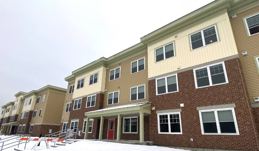 The Penacook Landing Development Phase 2 is next to the original units that were built in 2020. The Penacook Landing Development Phase 2 is next to the original units that were built in 2020.