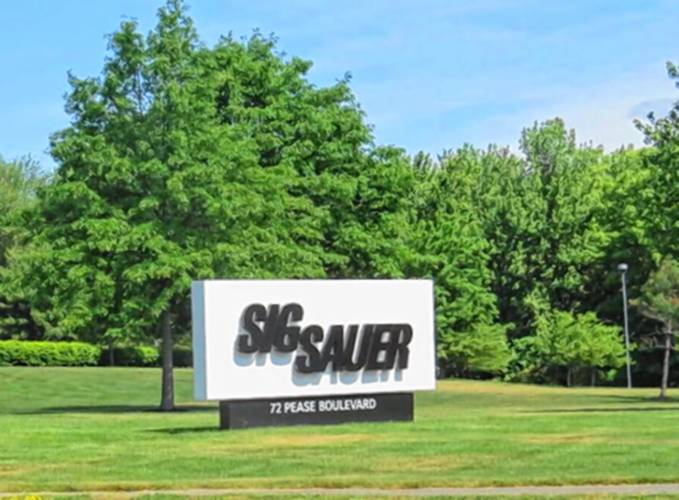 Sig Sauer is headquartered in Newington, NH. Sig Sauer is headquartered in Newington, NH.