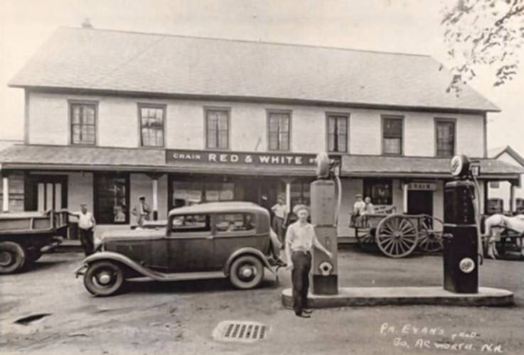 The Acworth Village Store, seen here in 1924, was recently added to the N.H. Register of Historic Places.