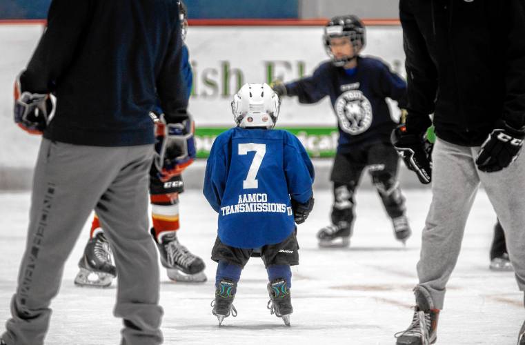 The Concord Youth Hockey program attracted 54 children of all ages at the Everett Arena on Saturdays this Fall.