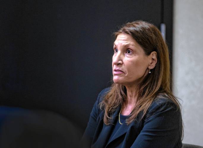 The Lottery Commission’s only witness, Leila McDonough, auditing administrator, testified Monday at the hearing concerning Andy Sanborn’s casino license.