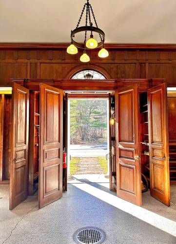 The 1913 Boscawen Library is for sale.