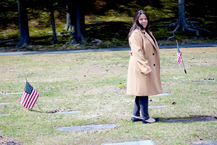 Jill Huckins, the city's cemetery administrator, organizes a Service of Farewell for anyone being interred without other arrangements. She has a file of them,  about 20 a year, with receipts for the roses stapled to each one. 