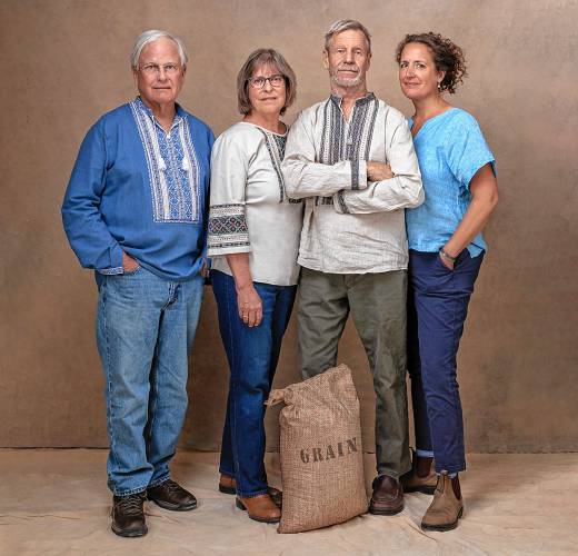 Common Man for Ukraine co-founders (from left to right) Steve Rand, Susan Mathison, Alex Ray and Lisa Mure.