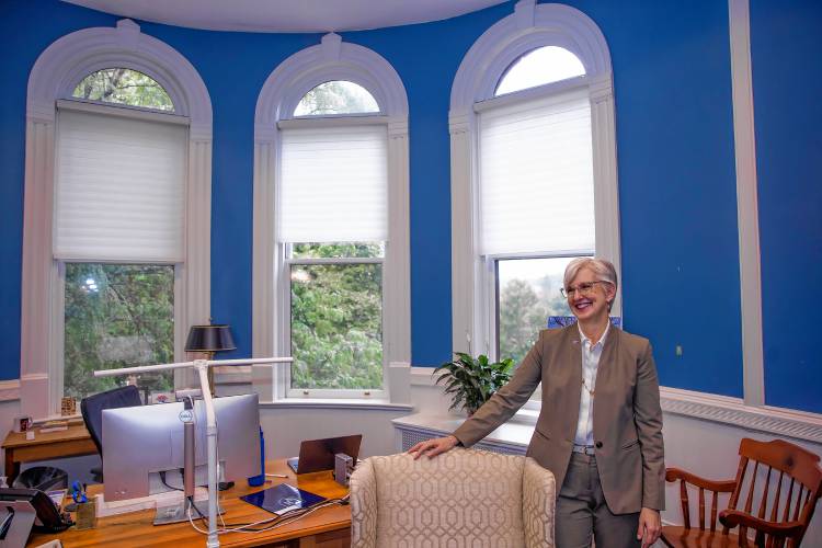 Elizabeth Chilton became UNH’s 21st president on July 1, three months after the campus protests.