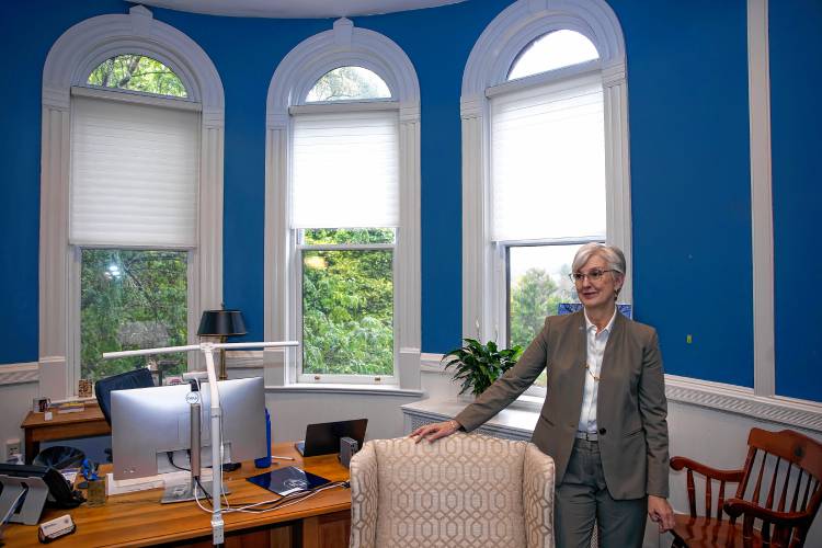 Elizabeth Chilton became the University of New Hampshire’s 21st president on July 1, 2024, three months after the protests on campus.