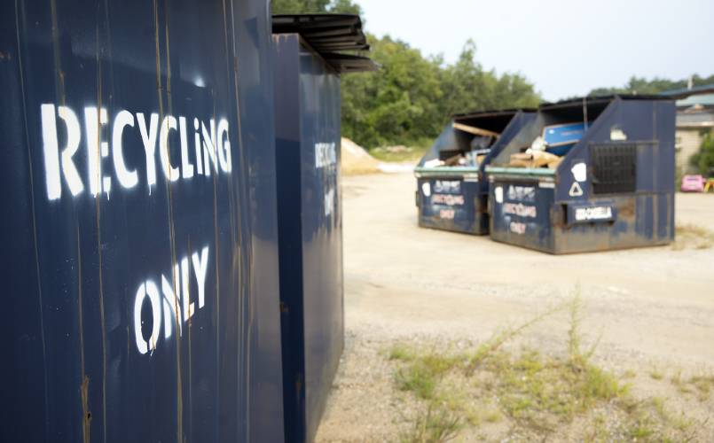 Casella Waste Systems currently collects Allenstownâs curbside trash and recycling. The companyâs ten-year contract with the town will conclude at the end of the month and continue in a new three-year extension that includes higher costs adjusted to meet the current market. However, due to the increased cost of waste disposal, the town decided to cut curbside recycling at a deliberative session on Feb. 3. Casella Waste Systems currently collects Allenstownâs curbside trash and recycling. The companyâs ten-year contract with the town will conclude at the end of the month and continue in a new three-year extension that includes higher costs adjusted to meet the current market. However, due to the increased cost of waste disposal, the town decided to cut curbside recycling at a deliberative session on Feb. 3.