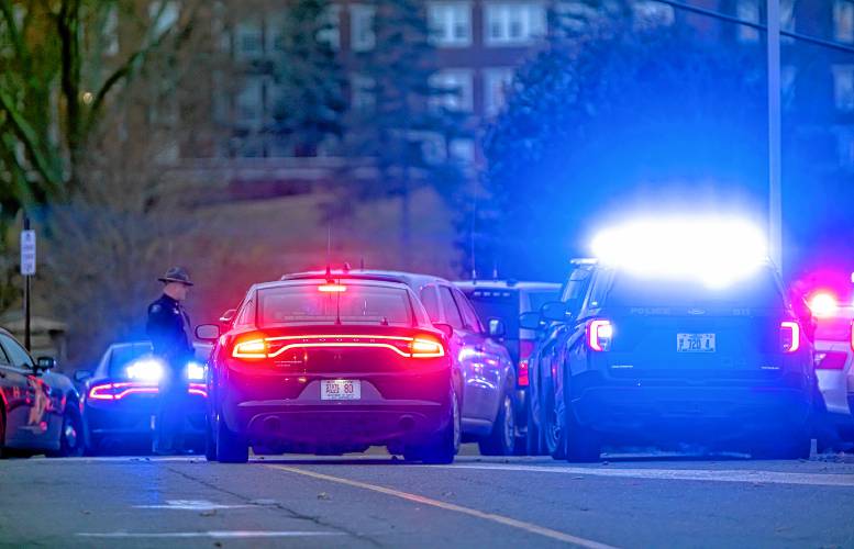 State Police closed access to the grounds of New Hampshire Hospital on Nov. 17 after a fatal shooting.