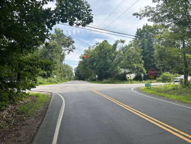 Dunbarton’s Page’s Corner to be converted into all-way stop intersection next week. Dunbarton’s Page’s Corner to be converted into all-way stop intersection next week.