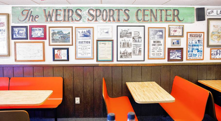 The old Fun Spot facility when it was called The Weirs Sports Center on Monday, May 6, 2024. Lawton says that on a rainy day in the summer, the facility is full of families that have come to the Lakes Region.