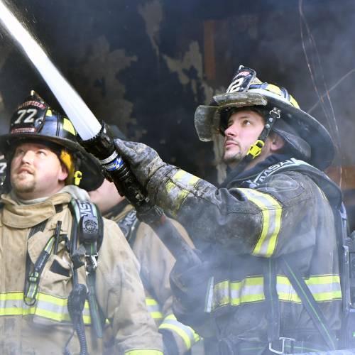 Firefighters responded to a blaze at 17 Shingle Mill Brook Road on the morning of Saturday Nov. 16.