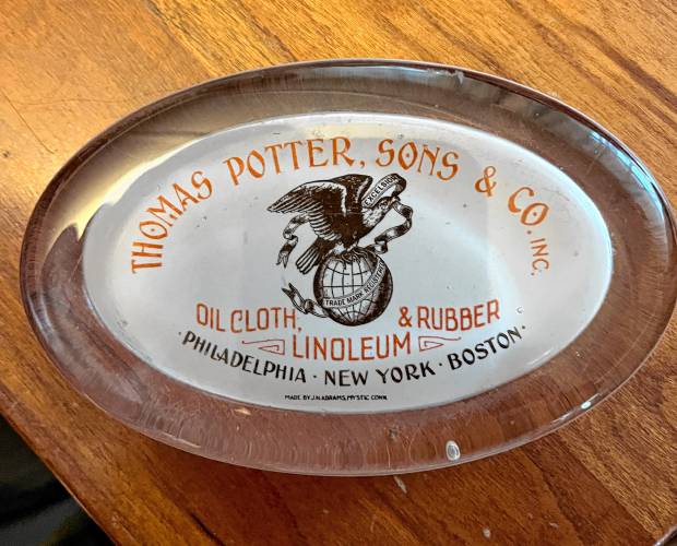 Paperweight from Thomas Potter, Sons & Co.