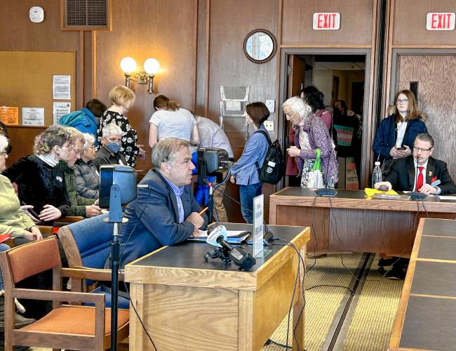 Wilton Rep. Jim Kofalt said while introducing House Bill 148 on Wednesday that he wants to give school boards more flexibility in writing their own bathroom and athletics policies.