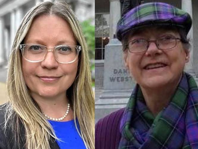 Democrat Karen Liot Hill will take on Republican Kim Strathdee (right) for Executive Council District 2.