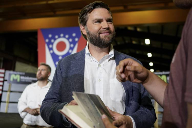 FILE - J.D. Vance, the venture capitalist and author of 