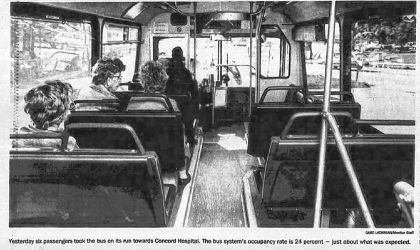 From the Monitor archives: a few months after the rollout in June 1989, the bus system was running smoothly. 