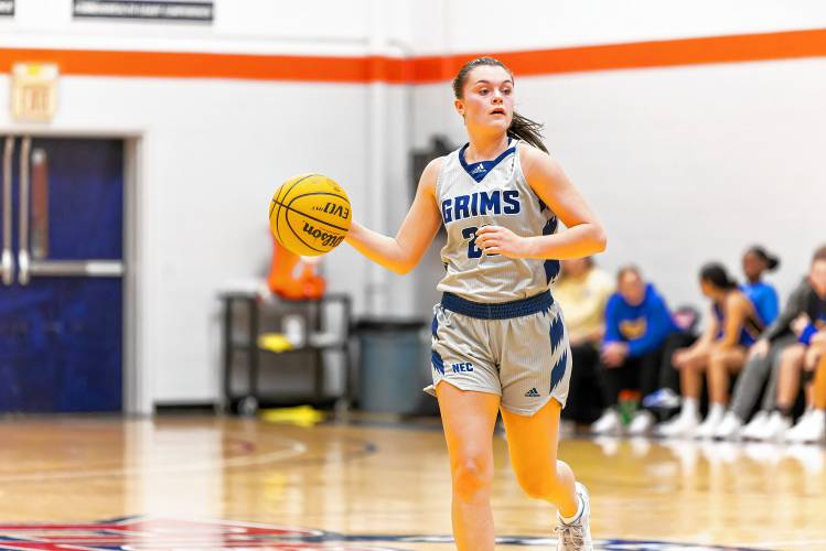 One half of the duo, Macy Gordon, is a junior elementary education major and guard for the New England College Pilgrims averaging 5.2/1.3/1.2 per game in her career.