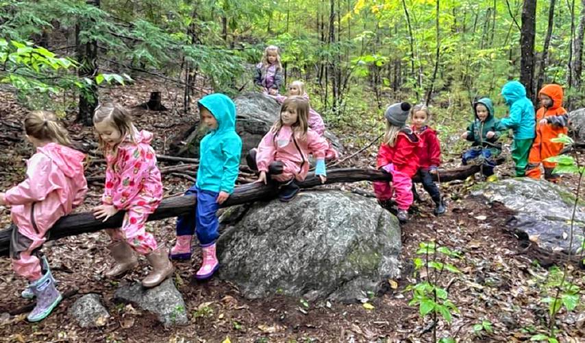 Let’s Grow Outside serves about 100 families, some at its outdoor-based program at Joppa Farm and Forest School in Bedford. Let’s Grow Outside serves about 100 families, some at its outdoor-based program at Joppa Farm and Forest School in Bedford.