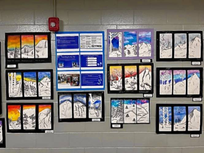 Head to the City Wide Community Center in Concord to see a collection of artwork by K-12 students.