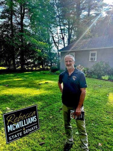 Mike Singer, a Concord voter, will back Rebecca McWilliams in the primary because of her pitch on energy and climate. 