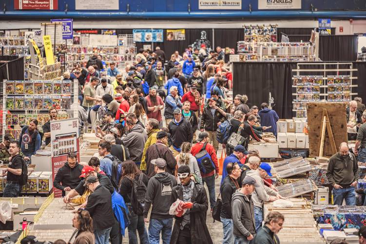 The Old School Comic Show will take place on April 5, at the Everett Arena in Concord.