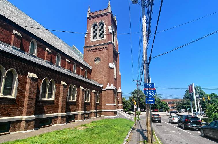The former  First Congregational Church on 177 North Main Street in Concord. The building has been sold and will be converted into housing units.