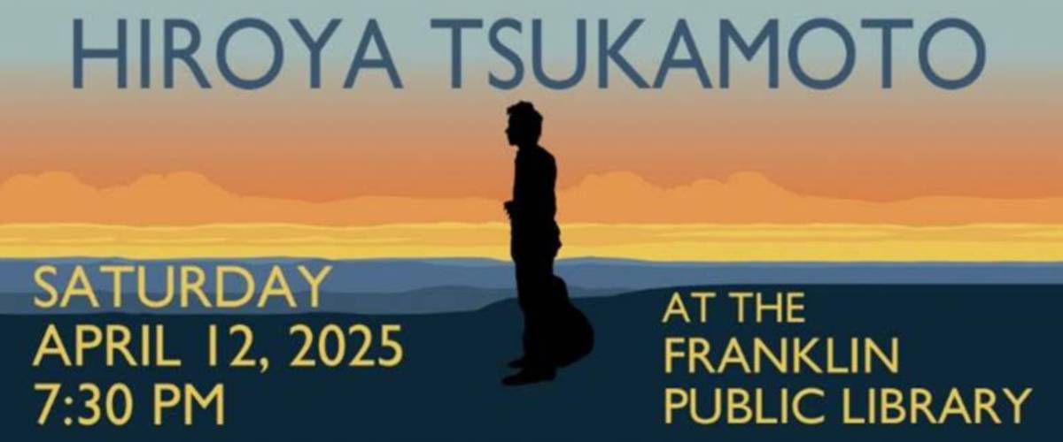 Guitarist Hiroya Tsukamoto will perform at the Franklin Public Library on Saturday, April 12, 2025.
