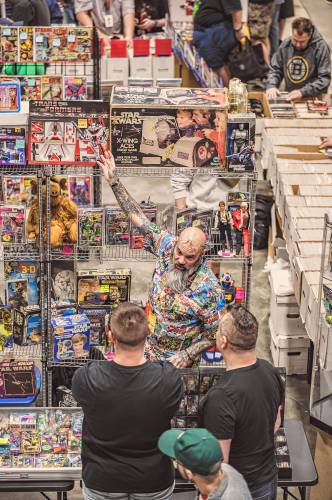 The Old School Comic Show will take place on April 5, at the Everett Arena in Concord.