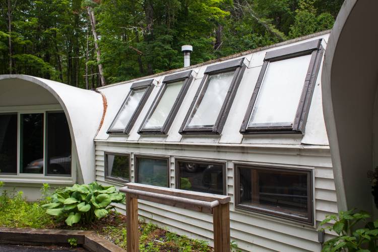 The star-shaped home in Hopkinton shown on Thursday, June 29, 2017. 