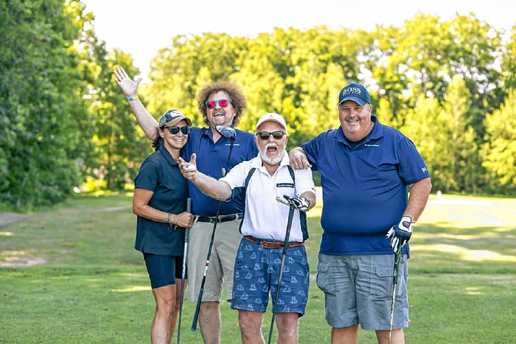 From left, Ellen Raffio, Tom Raffio, Joe Kasper, and Andy Tabor.