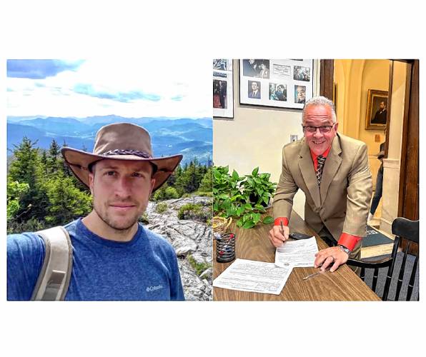 Jason Gerhard (left) and Frank Cassidy are facing off in the Republican primary for Merrimack County Sheriff on Sept. 10. Jason Gerhard (left) and Frank Cassidy are facing off in the Republican primary for Merrimack County Sheriff on Sept. 10.