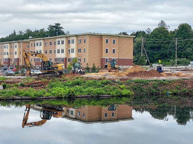  The new park is part of a larger brownfield redevelopment on Canal Street and complements the new housing going online at Penacook Landing. 