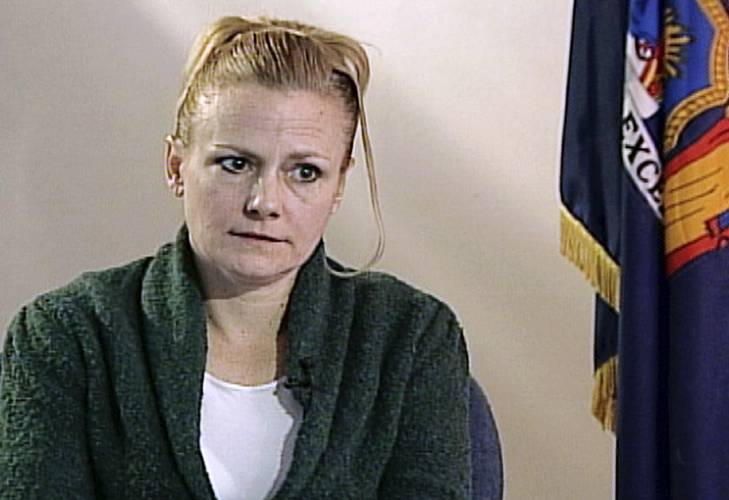 FILE - In this 2010 file image from video courtesy of WMUR television of Manchester, N.H., Pamela Smart is shown during an interview at the corrections facility, in Bedford Hills, N.Y. Smart, who is serving life in prison for plotting with her teenage student to have her husband killed in 1990, accepted full responsibility for his death for the first time in a videotaped statement released Tuesday, June 11, 2024, as part of her latest sentence reduction request. (WMUR Television...