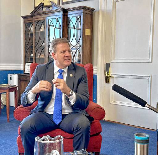 Gov. Chris Sununu said after November’s Executive Council meeting that he favors keeping a cash toll option for New Hampshire highways.