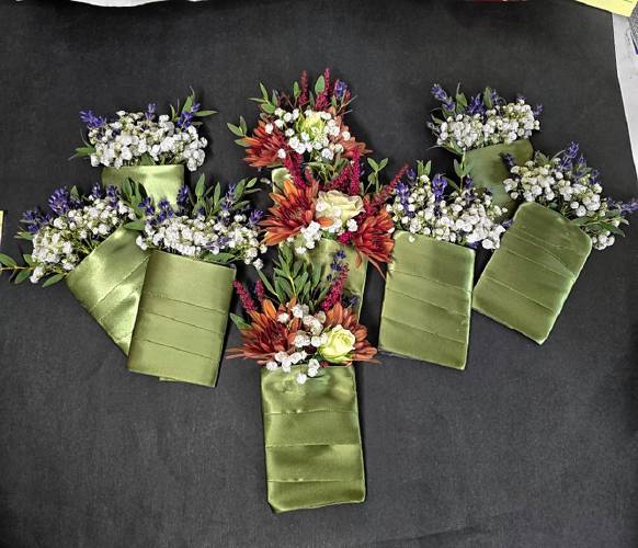 Pocket squares have become a lot more popular, according to Bonnie Coll Cutter.