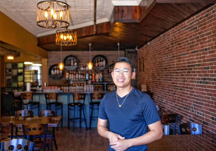 Trumin Nguyen at the new Buba Kitchen, that will be replacing the old Whiskey and Wine location at 148 North Main Street in downtown Concord.