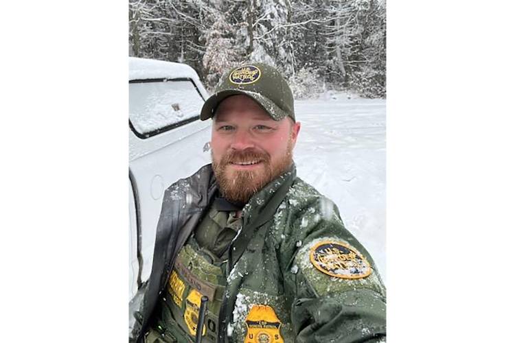 CORRECTS TO JOAN MALAND INSTEAD OF MUSSA - This undated image courtesy of Joan Maland shows U.S. Border Patrol agent David Maland, who was killed Monday, Jan. 20, 2025, following a traffic stop in Vermont. (David Maland/Joan Maland via AP)