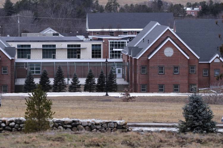 FILE - The Sununu Youth Services Center in Manchester, N.H., stands among trees, Jan. 28, 2020. On Thursday, March 23, 2023, the New Hampshire House passed legislation laying the groundwork for replacing the state’s troubled youth detention center. Debate over the future of the Sununu Youth Services Center in Manchester began years ago, but it has come to a boil amid horrific sexual abuse allegations stretching back decades. (AP Photo/Charles Krupa, File)