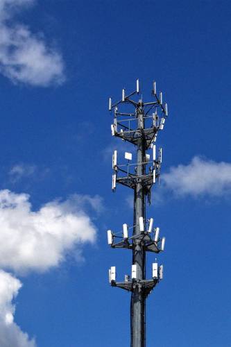 Cell tower. Cell tower.
