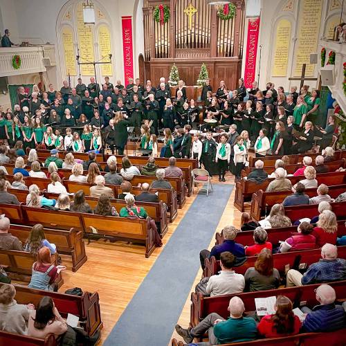 Concord Chorale performance.