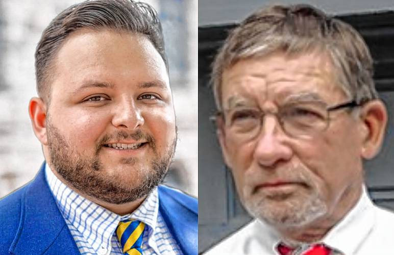 David Lovelien, left, and David Doherty