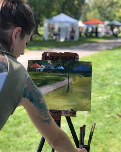 Concord Arts Market hosts monthly craft fairs in the summer months, inviting shoppers to visit area parks and browse vendor tents filled with locally made ceramics, jewelry, wood crafts and much more.