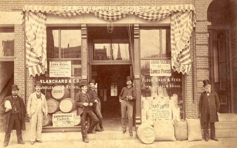 An image of Blanchard & Co. from the Concord Public Library Digital Collections, which goes live on December 9.